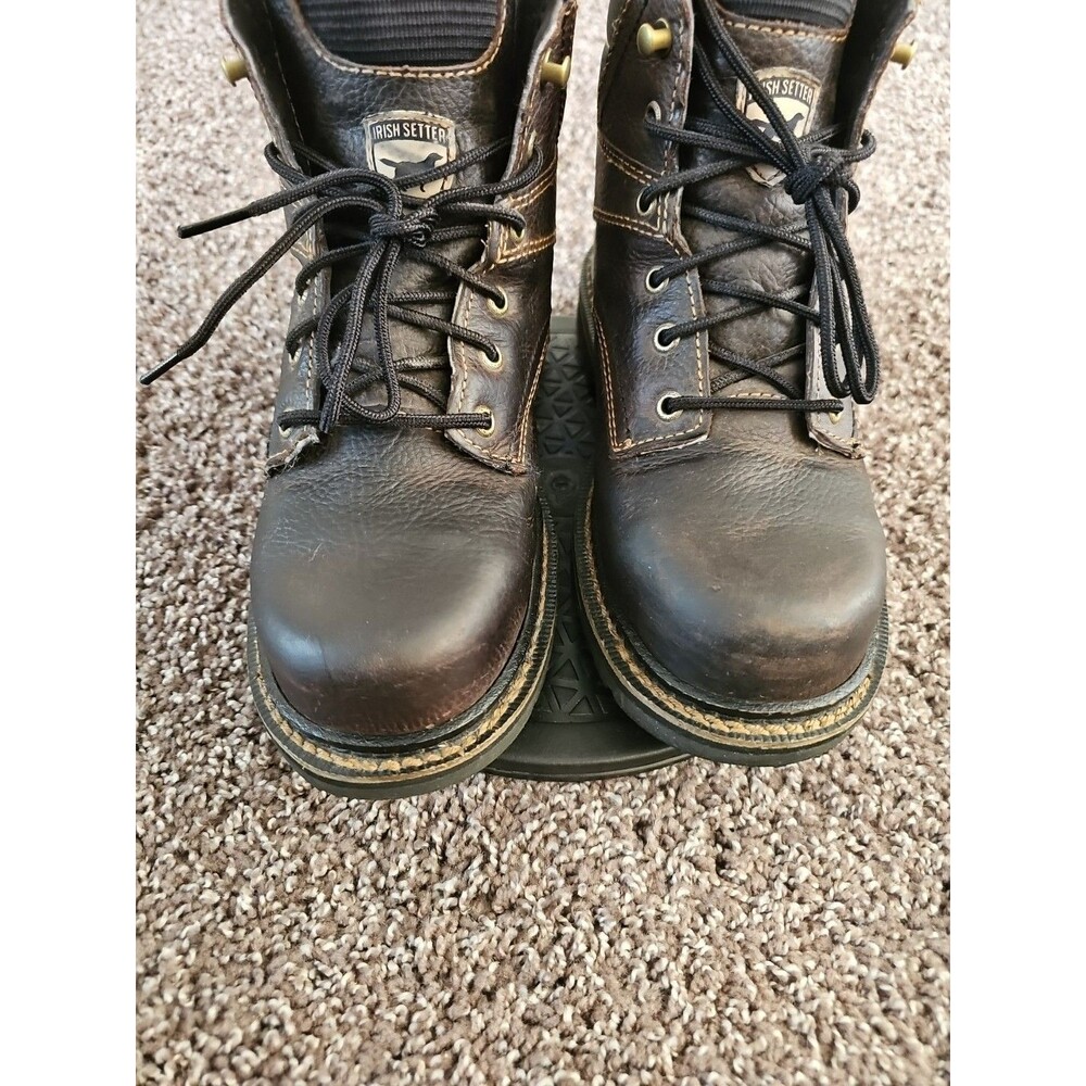 Irish Setter Men's Kittson 6" Steel Toe Work Boots, Sz 8 D